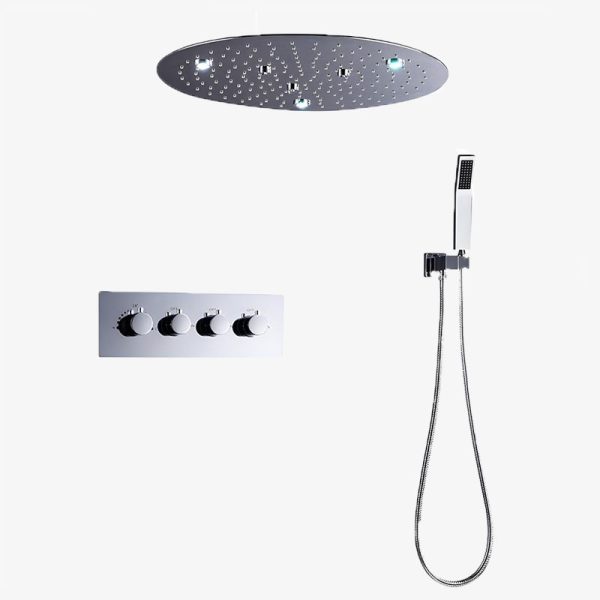 colonne de douche encastrable LED