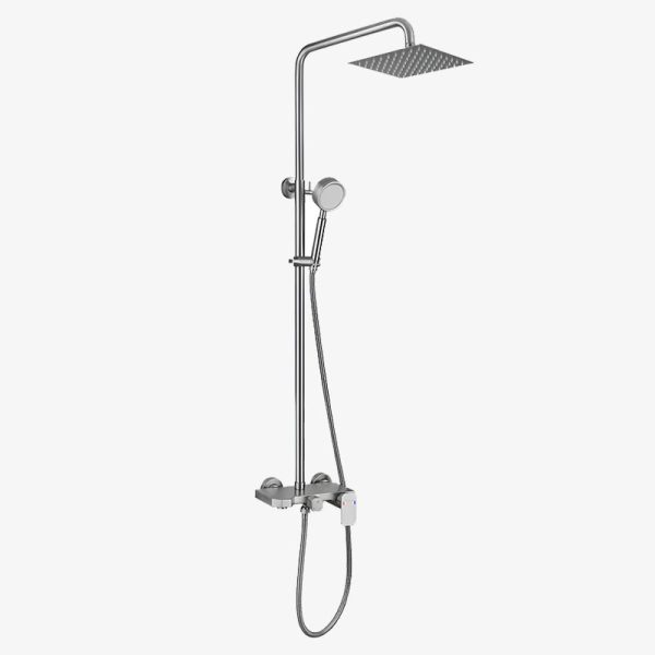 colonne de douche pour baignoire avec robinet