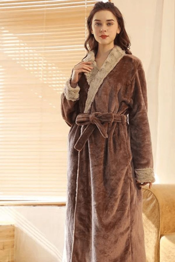 peignoir chaud