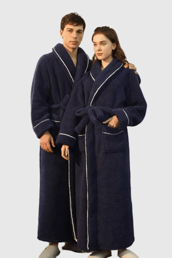 peignoir de bain couple