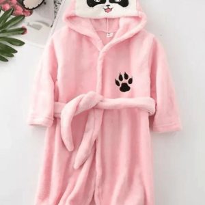 peignoir de bain fillette