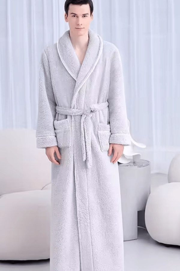peignoir douche confortable
