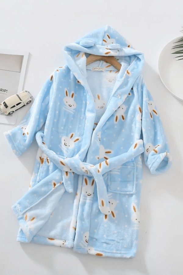 peignoir enfant bain
