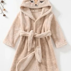peignoir enfant cerf