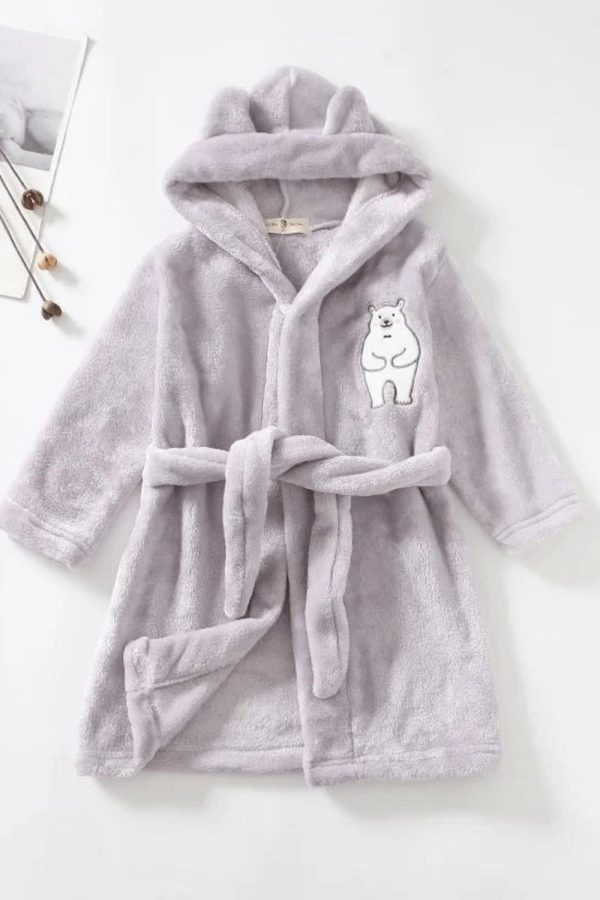 peignoir enfant en coton