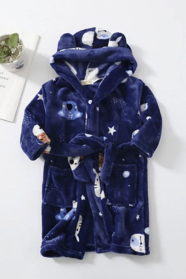 peignoir enfant garçon