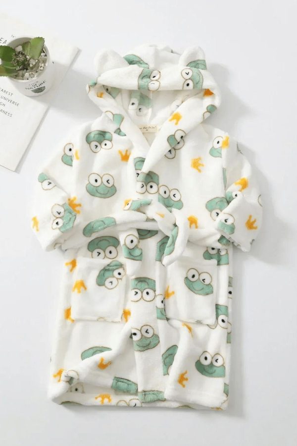 peignoir enfant polaire