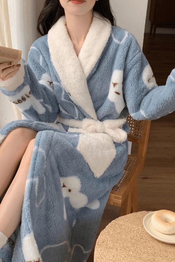 peignoir femme confortable