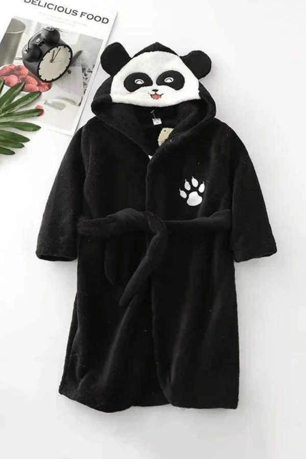 peignoir fille panda