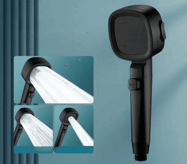 pommeau de douche carré