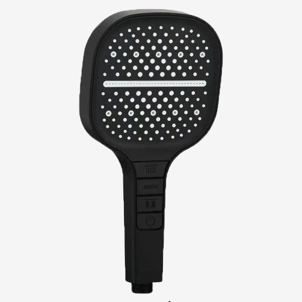 pommeau de douche haute pression noir