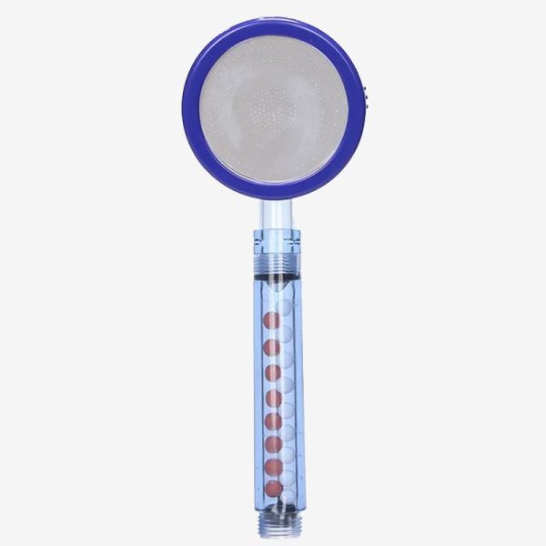 pommeau de douche transparent