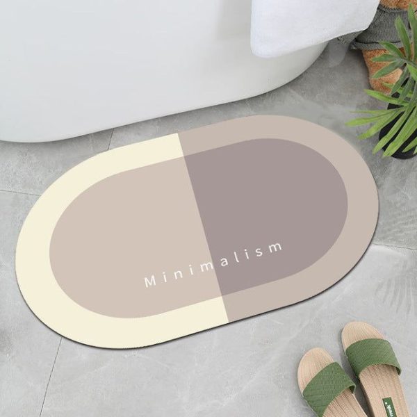 tapis de bain diatomite 80 cm