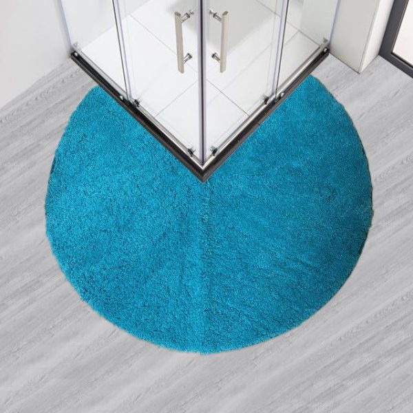 tapis de bain pour douche d'angle