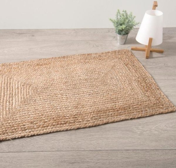 tapis jute salle de bain