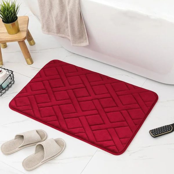 tapis mousse salle de bain