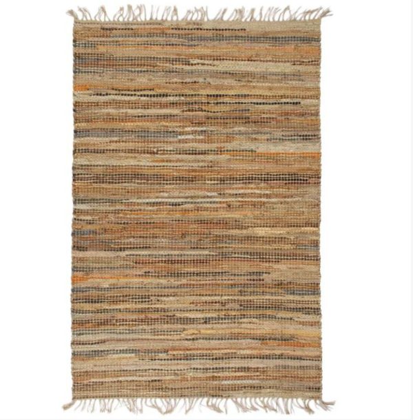tapis salle de bain tressé